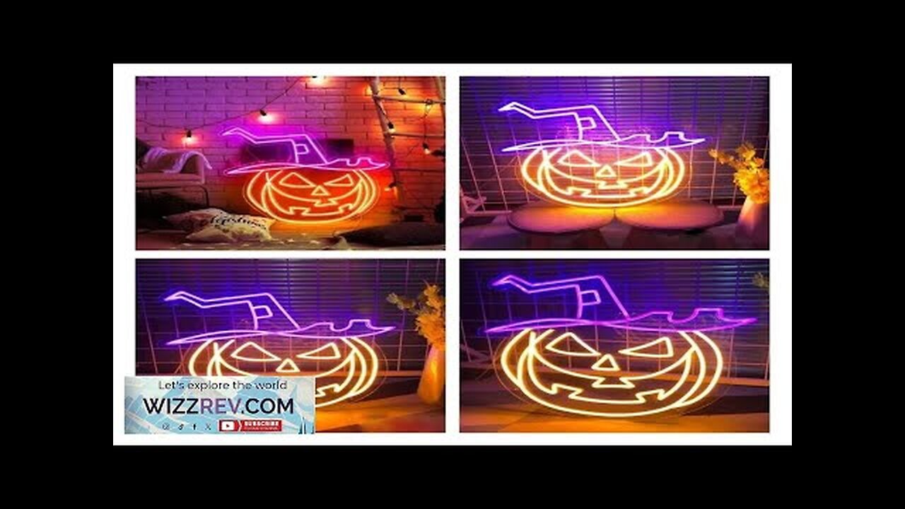 Custom Halloween Decor Pumpkin LED Neon Signs for Bar Decoration Personalized Gift Review