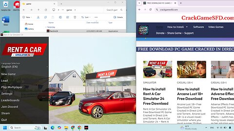 How to install Rent A Car Simulator 24 Free Download