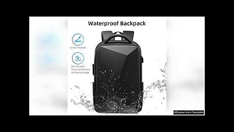 Fenruien Brand Laptop Backpack Anti-theft Waterproof School Backpacks USB Charging Men Review