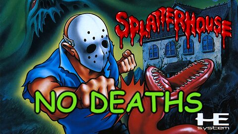 Splatterhouse (PC Engine) Longplay - 1 Life (4K 60fps)