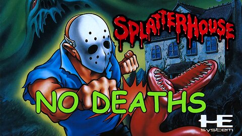 Splatterhouse (PC Engine) Longplay - 1 Life