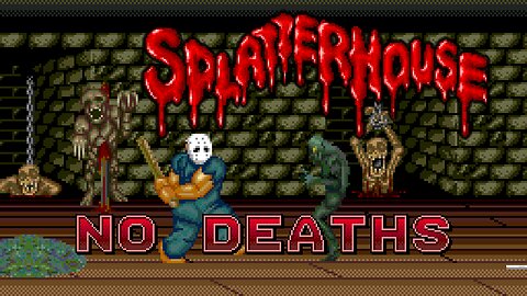 Splatterhouse (PC Engine) Longplay - 1 Life (4k 60fps)