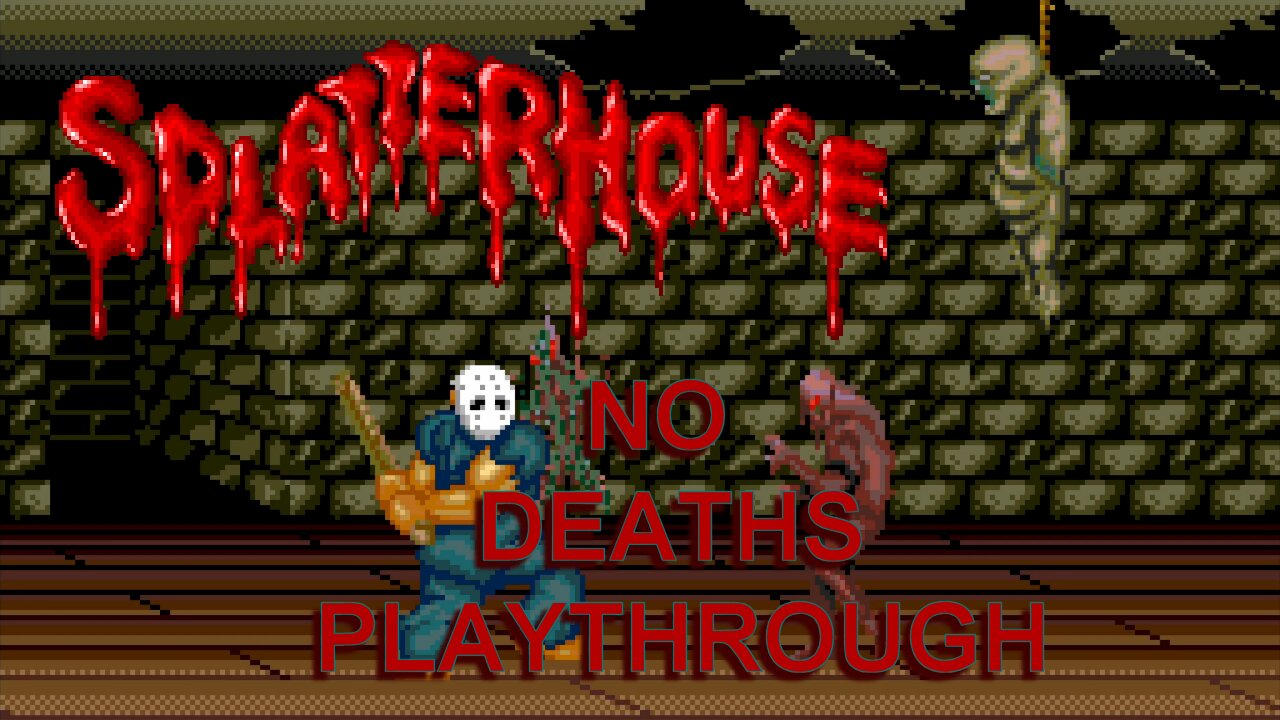 Splatterhouse (PC Engine) Full playthrough - 1 Life (4k 60fps)