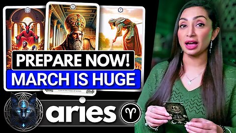 ARIES ♈︎ "This Is A BIG Deal! You Need To Watch This!" 🍀 Aries Sign ☾₊‧⁺˖⋆