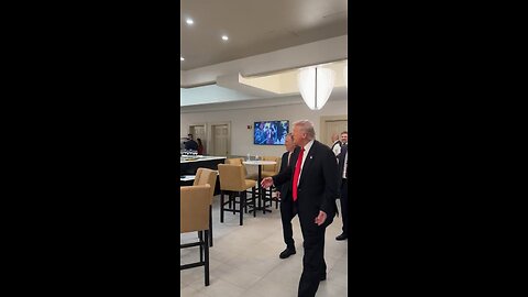 President trump gives boy challenge coin