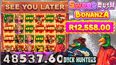 EPIC SESSION ON DUCK HUNTERS WITH SWEET RUSH BONANZA