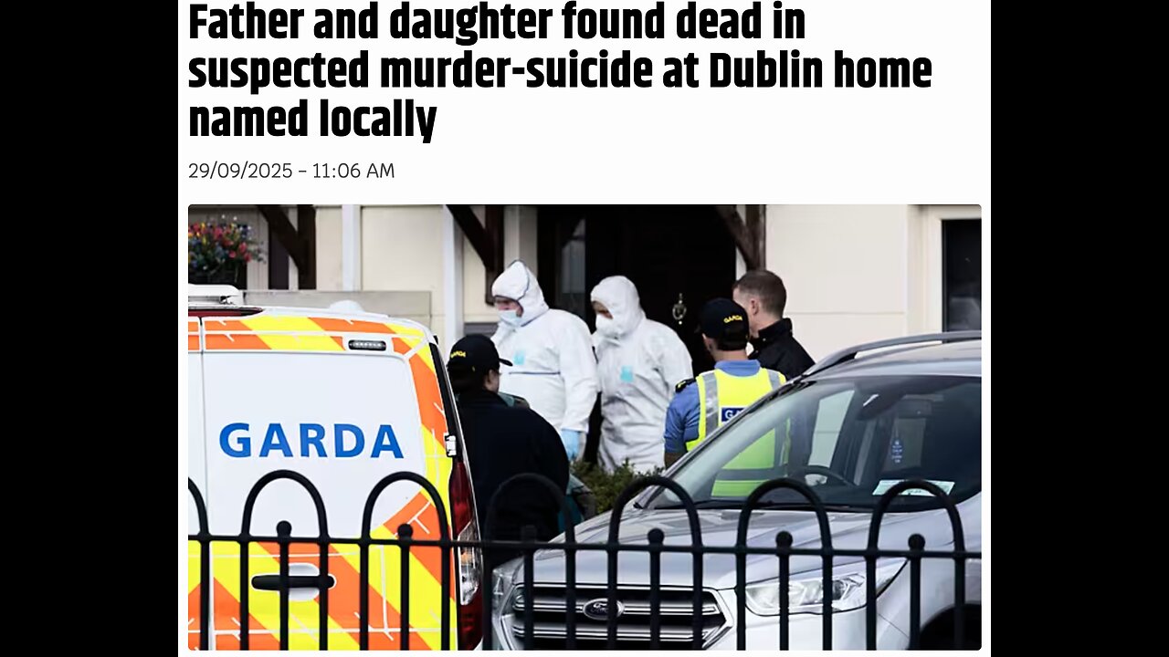 Triple Murder, Murder Suicide In Ireland. Race Realism, Current Events Comfy Monday Livestream