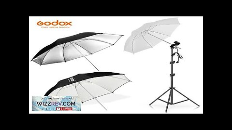 Godox 33inch 83cm Photo Studio Umbrella Photography Photo Video Soft Light White Review