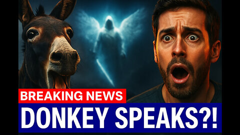 The Talking Donkey: The Bible’s Strangest Miracle! #biblestudy #faith #god #jesus #bible