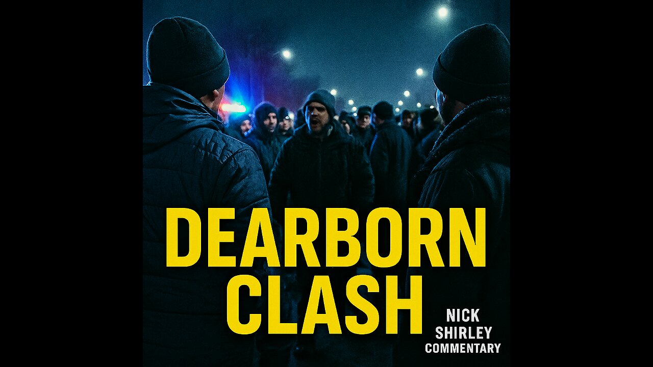 Nick Shirley Captures Tense Dearborn Street Clash