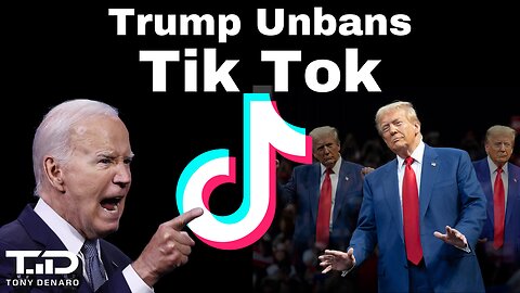 Tik Tok Unbanned by President Trump!