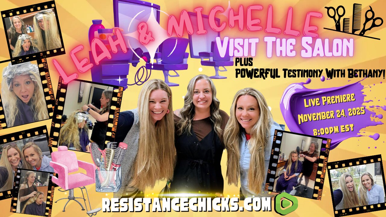 Leah & Michelle Visit The Salon! Plus: POWERFUL Testimony with Bethany Our Hair Stylist!