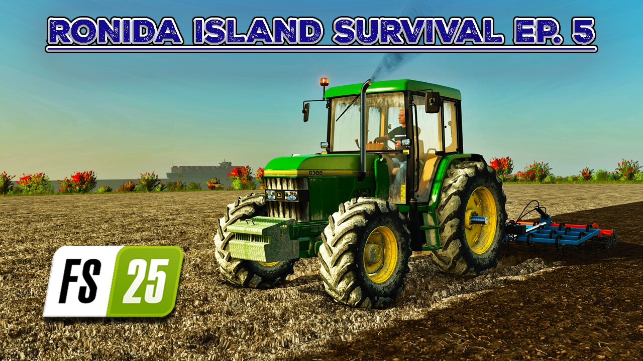 Survival on Ronida Island #5 | Buying New Forestry Equipment. Cultivating. | Farming Simulator 25
