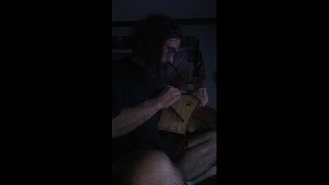 RiFFing on the harp. Skàl good people! #HOVR #harp #riff