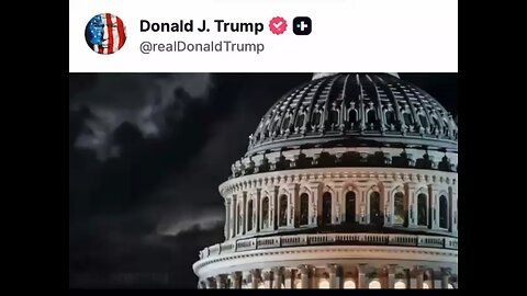 Posted on Truth Social by President Trump himself