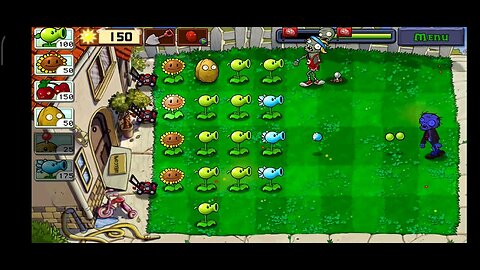 Plants vs Zombies kill all zombies