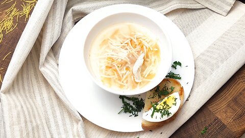 [REAL TIME] Full Process: Healing Chicken Noodle Soup | ASMR No Talking