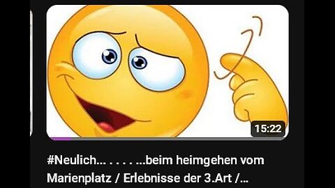 #Neulich... . ...beim heimgehen vom Marienplatz - Erlebnisse der 3.Art - Realsatire