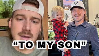 Morgan Wallen Opens Up About His Struggles to His Son