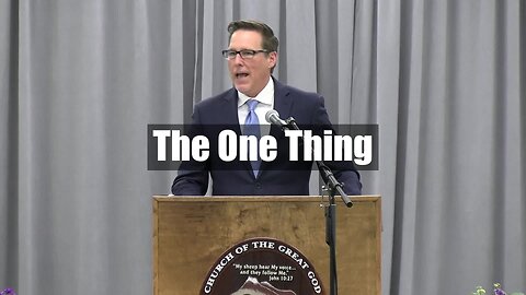 The One Thing