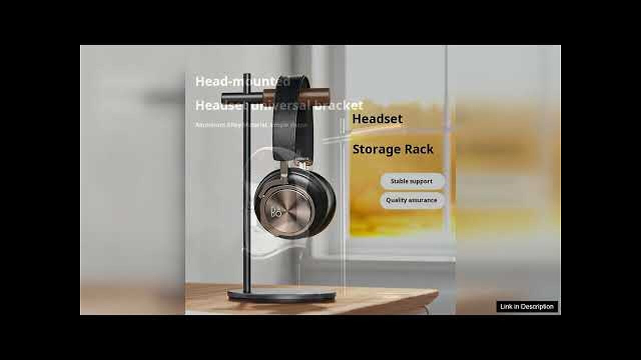 V01 Headphone Stand Aluminum Alloy Headset Holder for Apple Vision Pro Over-ear Review