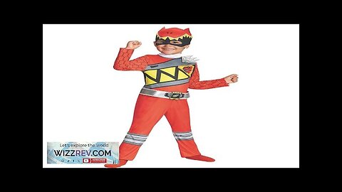 Classic Mighty Morphin Power Rangers Red Dino Boys Small Costume Review