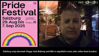 Salzburg zeigt abermals Flagge statt Haltung und läßt es angeblich warm, aber sicher bunt krachen