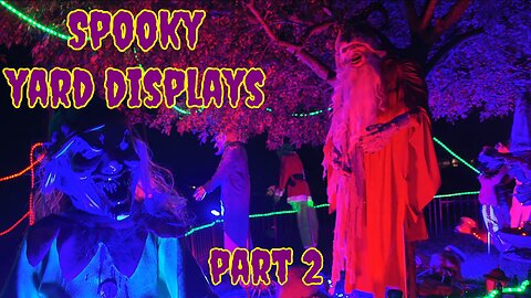 More EXTREME Spooky Yard Displays!