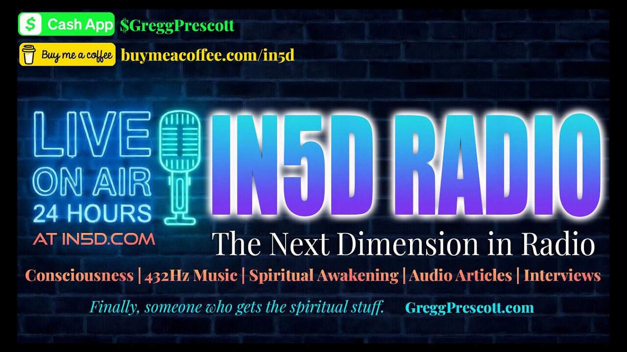 📻 IN5D RADIO - News, 432Hz Music, Consciousness, & Disclosure