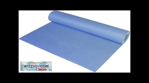 CAP Barbell HHY-CF004B Fitness Yoga Mat Blue Original version Review