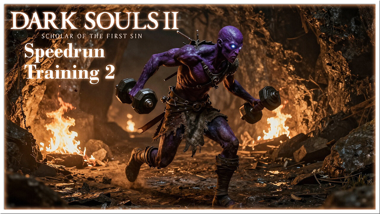 Dark Souls 2 SOTFS Glitchless Speedrun Training 2