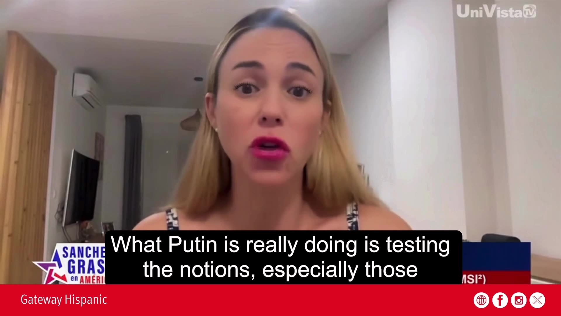 Donald Trump se interpondría al avance de Putin sobre otras naciones