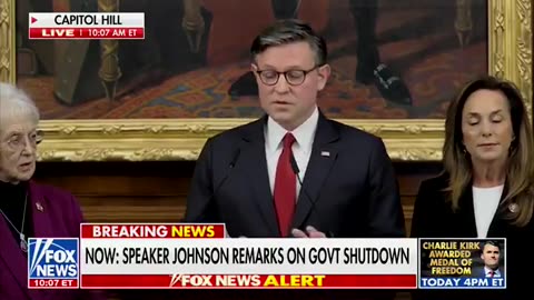 Speaker Johnson lists off INSANE Democrat demands to end the government shutdown