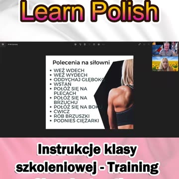 Training Class Instructions Part I