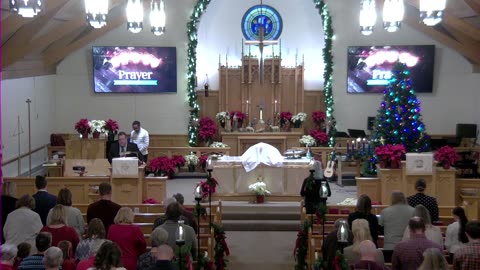 December 25, 2025. 4pm Christmas Eve Family Service. S.A.M. Jon Rhoades "It is Love".