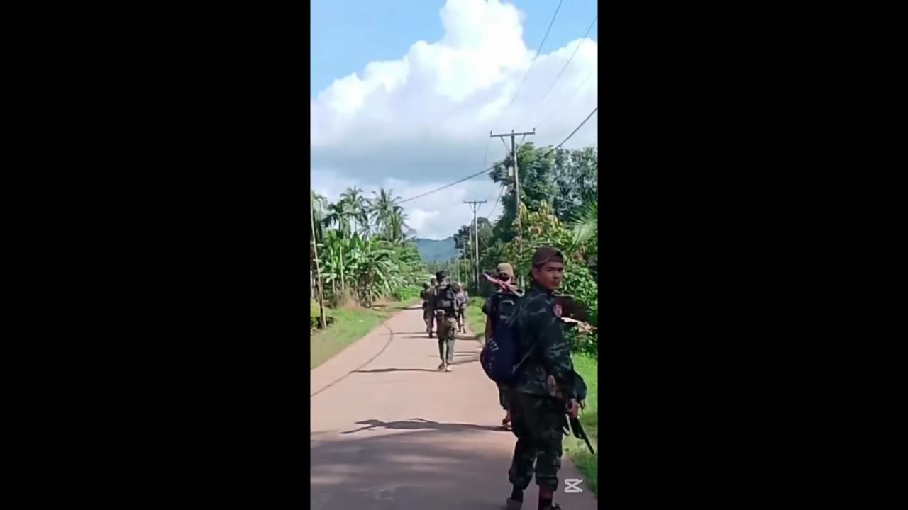 💥🔫 Myanmar War | Dawei Defense Team in Action with M16A1 Rifles | RCF