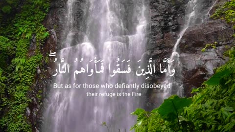 🔥 Surah As-Sajdah 32:20 — سورة السجدة⚡🔥#Quran #shorts #Viral #YouTubeShorts #love #trending #short