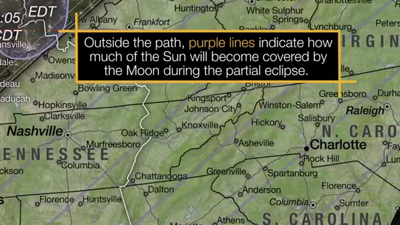 Breaking: A Tour of NASA’s 2024 Solar Eclipse Map