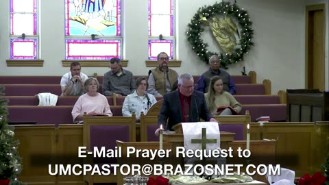 Sunday worship service