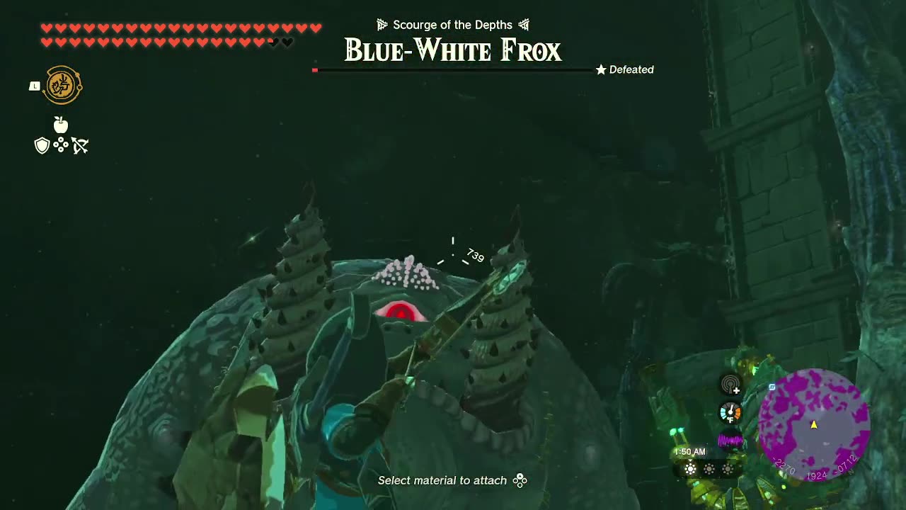 Zelda TOTK. Blue-White Frox. Frox Azul-Blanco. 3.9.2025