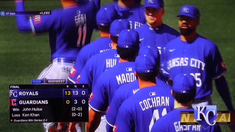 MLB The Show: Kansas City Royals vs Cleveland Guardians (S22 G10)