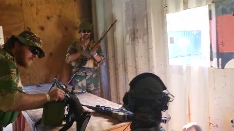 Close Quarter Combat with Grenades.