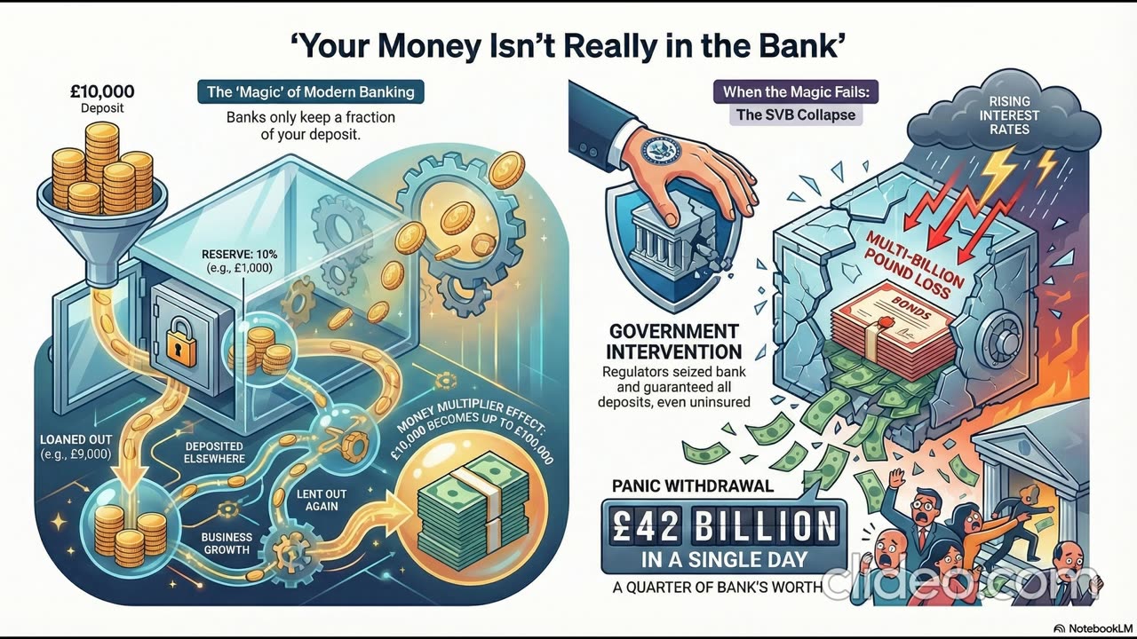SVB Collapse Fractional Reserve Banking Explained