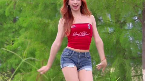 Glamorous Ruby Short Top Tempting Street Dance | Daily Beauty EP 866