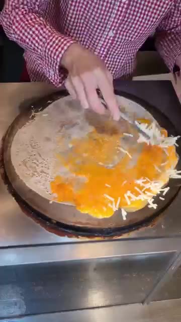 Japanese Carbonara Sesame Crepes 🍵🥓 | Gomaya-Do Kyoto Japan’s Unique Dessert Twist!