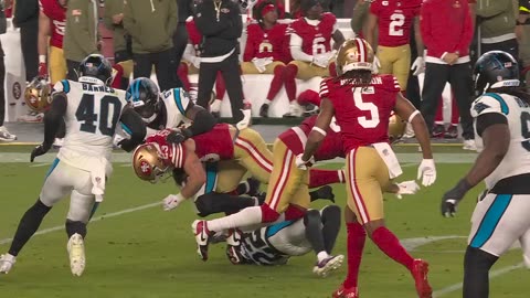 San Francisco 49ers Top Plays vs. Panthers