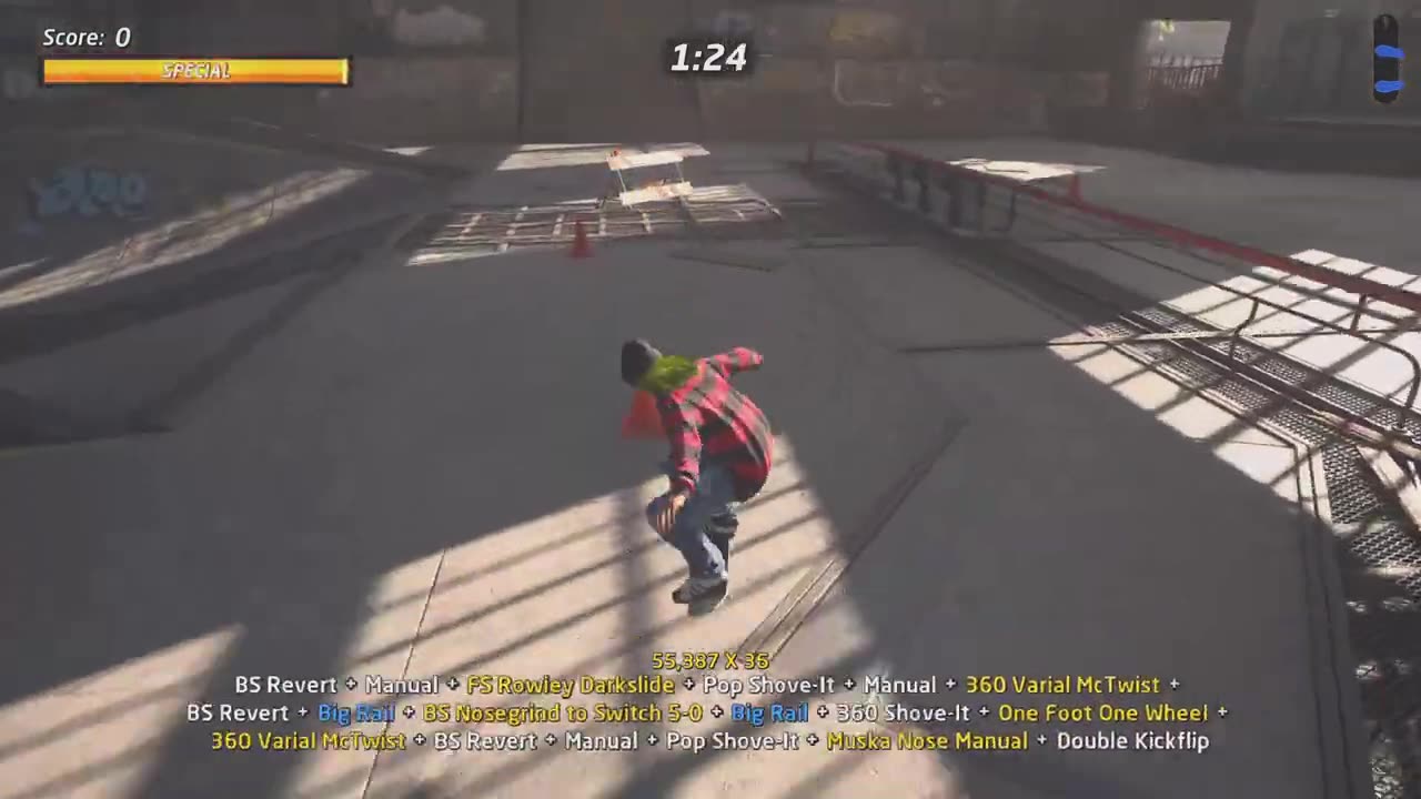 Tony Hawk's Pro Skater 1 + 2 - 2M in 40seconds