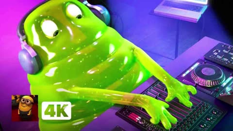 Hotel Transylvania- Transformania (2022) 4K - Cha Cha Slide With Blobby! _ Movieclips