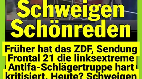 #Gewaltwelle #Straftäter #ZDF #Antifa #Koalition #Gewalttäter #Kriminelle #clans #Chaoten #polizei
