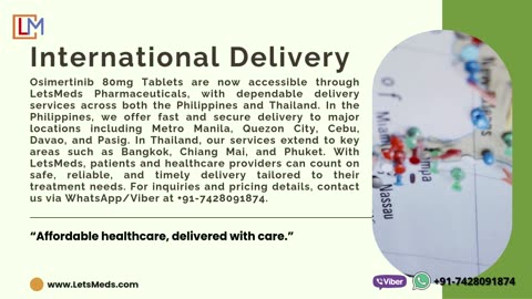 Osimertinib 80 mg Tablet Cost Philippines